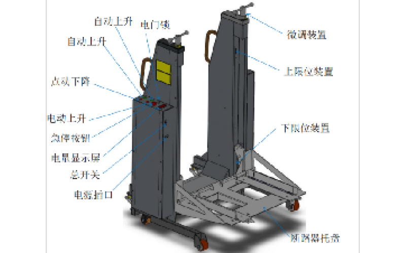 宏瑞德斷路器電動升降轉(zhuǎn)運車